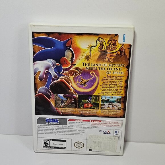 Sonic and the Secret Rings Wii Video Game - Picture 2 of 4